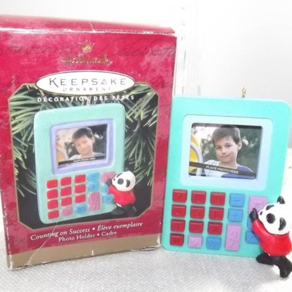 Counting on Success Hallmark Keepsake Ornament